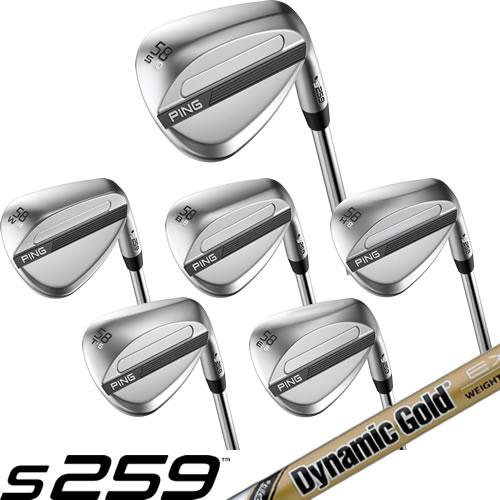 【キャンペーンクーポン】PING ウェッジ S259 ピン スチールシャフト ダイナミックゴールド ...