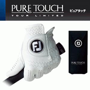 フットジョイ footjoy ピュアタッチ pure touch 　グローブ 【左手用】｜gp-store