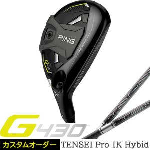 G430 ハイブリッド PING ゴルフ クラブ テンセイ プロ ホワイト 1K TENSEI Pro 1K Hybrid カーボンシャフト 左用あり｜gp-store