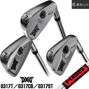 PXG GEN6 0311 P アイアン5本set(6-Pw)ダブルブラック[6P]ピー