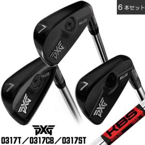 PXG GEN6 0311 P アイアン5本set(6-Pw)ダブルブラック[6P]ピー