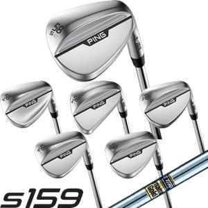 PING S159 ウェッジ ピン スチールシャフト ダイナミックゴールド DynamicGold ソールタイプ 6種類 左用あり