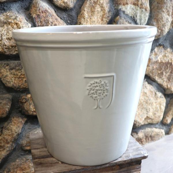 RHS英国王立園芸協会監修 陶器鉢 マリナー Lサイズ ホワイト RHS イギリス 英国 植木鉢 鉢...