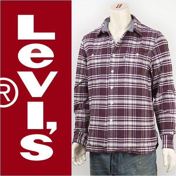 Levi&apos;s リーバイス ワークシャツ オックスフォードチェック Levi&apos;s Red Tab Sh...