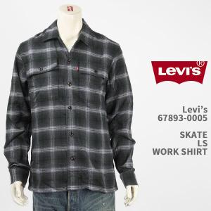 Levi's リーバイス スケート ワークシャツ チェック LEVI'S SKATE LS WORK SHIRT 67893-0005【国内正規品/長袖/送料無料】｜gpa