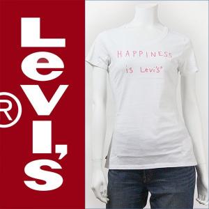 Levi's レディースリーバイス 半袖グラフィックＴシャツ HAPPINESS Lady's Levi's Red Tab Knit 89006-0035｜gpa