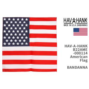 Hav-A-Hank ハバハンク バンダナ HAV-A-HANK BANDANNA PATRIOTIC MADE IN THE USA B22AME-000114【米国製/クリックポスト対応可】｜gpa