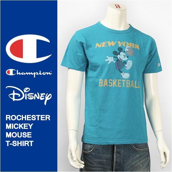 【国内正規品】Champion x Disney チャンピオン ミッキーマウス 半袖 プリントＴシャ...