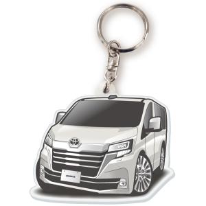 カーアクリルキーホルダー トヨタライセンス商品 アクア2代目 ちびくる