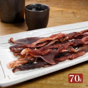 北海道産 たこ皮ジャーキー 70g たこ皮  タコ たこ 胡椒 コショウ ミズダコ 蛸 メール便 送料無料 珍味 おつまみ お酒 お土産 ギフト プレゼント ポイント消化