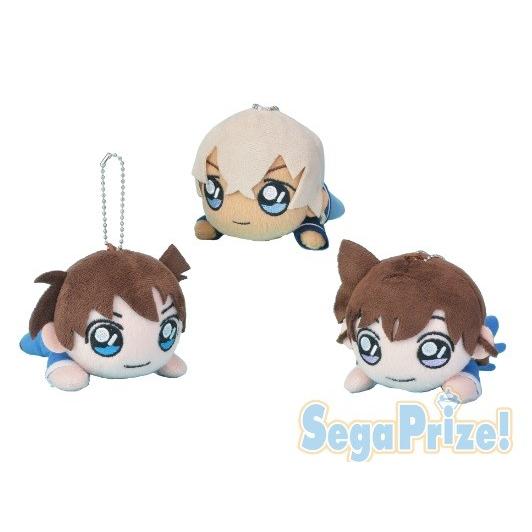 名探偵コナン　寝そべりキーチェーンマスコット“新一&amp;蘭&amp;安室” 全3種セット