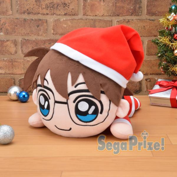 名探偵コナン　メガジャンボ寝そべりぬいぐるみ “江戸川コナン-クリスマス”