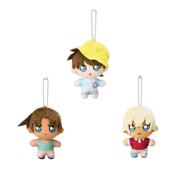 名探偵コナン キーチェーンマスコット〜Memories〜 3種セット 工藤 服部 安室（幼少）