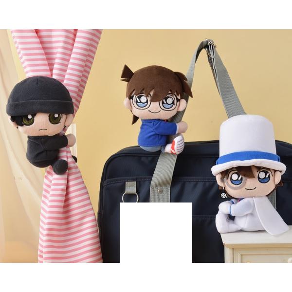名探偵コナン　くっつきぬいぐるみ“コナン＆キッド＆赤井”　3種セット