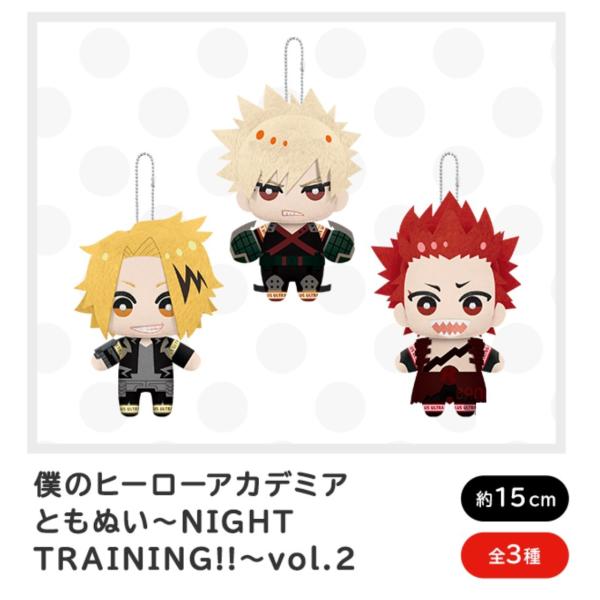 僕のヒーローアカデミア ともぬい〜NIGHT TRAINING!!〜vol.2　全3種セット
