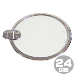クリステル CRISTEL フラット ガラスふた 24cm K24SA ※Lシリーズ