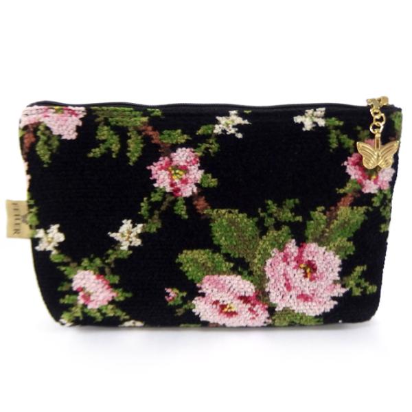 フェイラー FEILER メイクポーチ 化粧ポーチ AMELIE SCHWARZ BLACK アメリ...