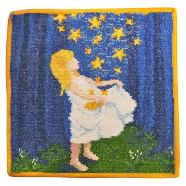 フェイラー ハンカチ ハンドタオル FAIRY TALES 星の銀貨 グリム童話 25 x 25cm...