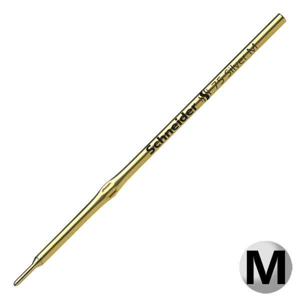 シュナイダー Schneider ボールペン 替え芯 1本 75M シルバー 7519 M/中字 シ...