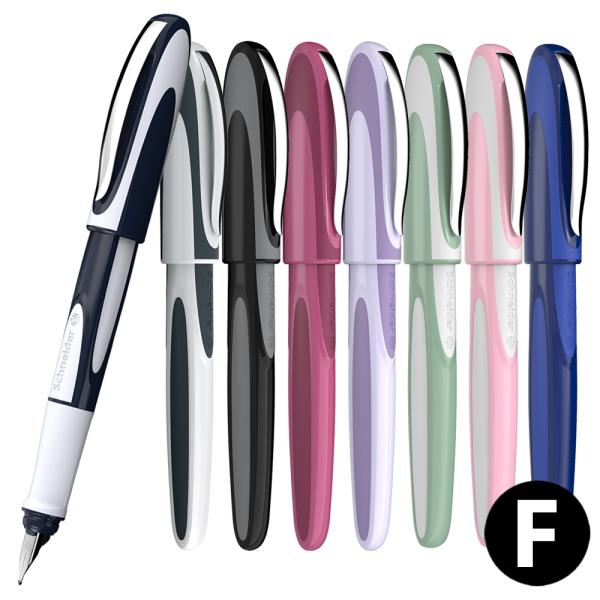 シュナイダー Schneider 万年筆 F 細字 レイ Ray 8色展開 カートリッジ コンバータ...