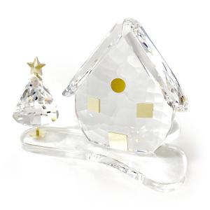 スワロフスキー SWAROVSKI クリスタル フィギュア Holiday Magic ティーライト #5596818 クリスマス インテリア 置物 送料無料 在庫限り｜gport