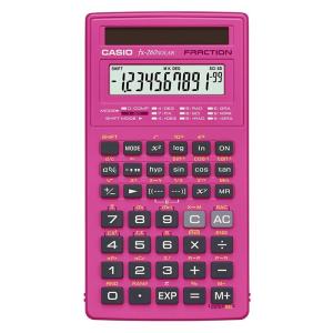 CASIO カシオ fx-260 SOLAR 関数電卓 廃番fx-260A同等品 ピンク 並行輸入品｜gpp-store