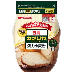 日清製粉 強力粉 強力小麦粉 カメリヤスペシャル 特選チャック付 1kg｜gpp-store