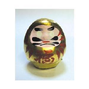 金の福だるま；金運アップ・財力・娯楽など カラーだるま 金 0号 ミニ