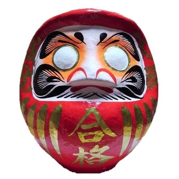 学業成就 受験 資格 試験の合格祈願 開運 合格だるま 8号サイズ 26cm 縁起だるま 大願成就 ...