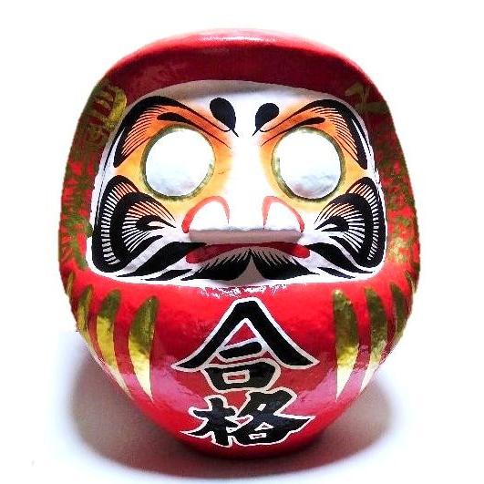 学業成就 受験 資格 試験の合格祈願 開運 合格だるま 12号サイズ 39cm 縁起だるま 大願成就...