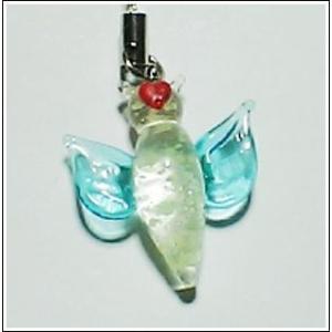 蓄光ガラス ストラップ クリオネ 蓄光 夜光 ...の詳細画像1