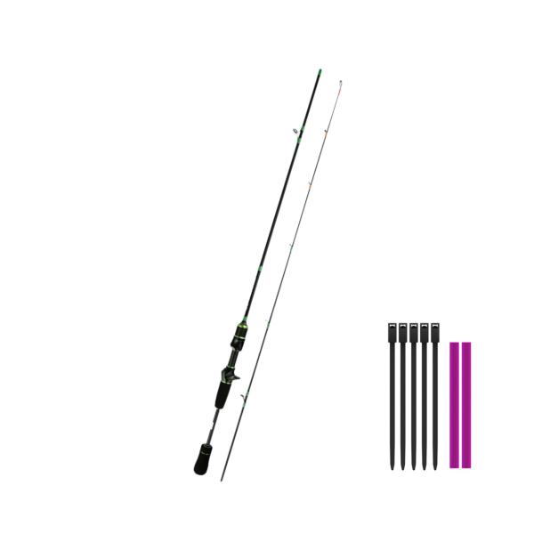 GPリテール トラウトロッド 渓流竿 ヤマメ ニジマス 竿 UL 2ピース 30Tカーボン ライトゲ...