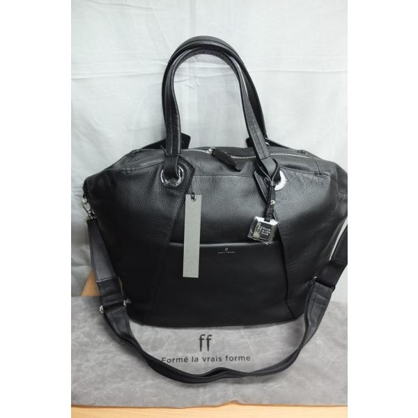 牛革ボストンバッグ 2WAYショルダーバッグ  Form la vrais forme 日本製