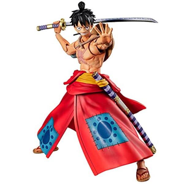 ヴァリアブルアクションヒーローズ ONE PIECE ルフィ太郎 約175mm PVC製 塗装済み可...