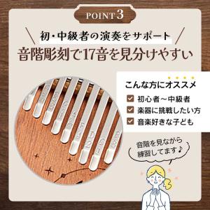 カリンバ 親指ピアノ 民族楽器 karinba...の詳細画像5