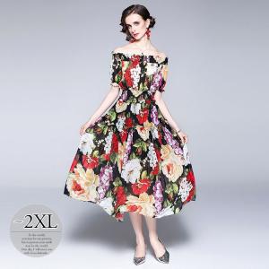 派手なワンピースの商品一覧 通販 Yahoo ショッピング