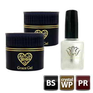 グレースジェル　セット gracegarden グレースジェル ベース/ワイプレストップセット