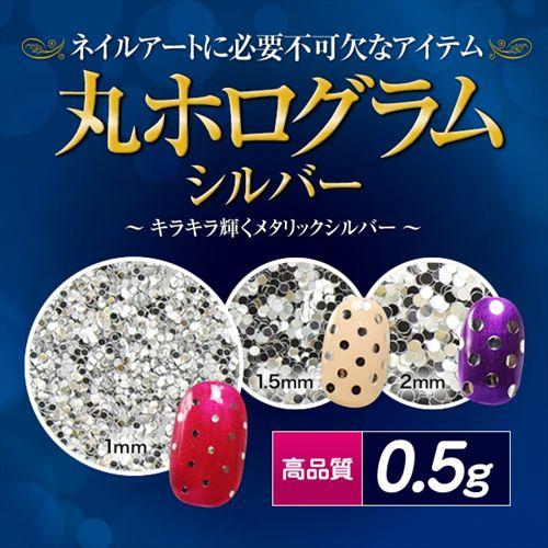 【ゆうパケット対象商品】丸ホロライン・ドット・グラデ等アートの必需品！高品質丸ホログラム 0.5g ...