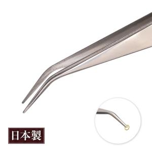 日本製で先端のかみ合わせが絶妙！小さいストーンもつかみやすい！日本製高級ツイーザー