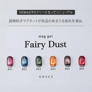 HEMAフリー＆TPOフリー 微粒子マグの上品マグカラー マグジェル うるマグ キャッツアイネイル GRACE mag. Fairy Dust｜ネイル用品通販グレースガーデン