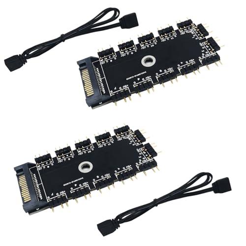 rgb ハブ, CTRICALVER 1〜11ポートARGB HUB 5V 3Pin RGBスプリッ...