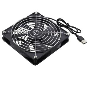 冷却ファン12cm USB 扇風機卓上 PC クーラCPU冷却 DC 5V 120X120X25mm ケースファン ノートパソコン 水槽/ルーター/PS4/PS3/PS2/Xbox 対応