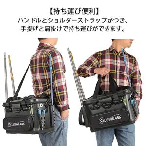 タックルバック 釣りボックス バケツ バッカン...の詳細画像5