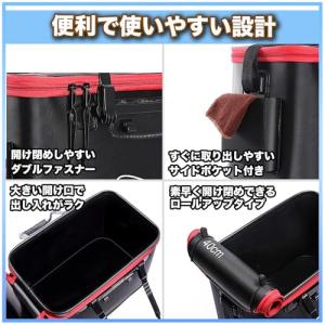 釣り バッカン バケツ 50cm 35L 折り...の詳細画像2