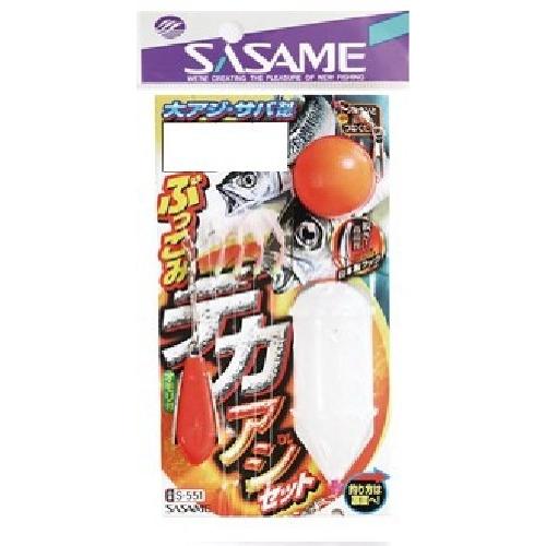 ささめ針(SASAME) S-551 ブッコミデカアジセット 堤防仕掛