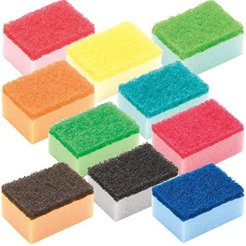 ベーシックスタンダード(Basic Standard) キッチンスポンジ かわいい カラフル 10色...
