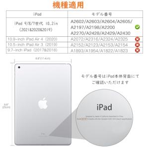 MoKo iPad 9/8/7 ケース(202...の詳細画像1