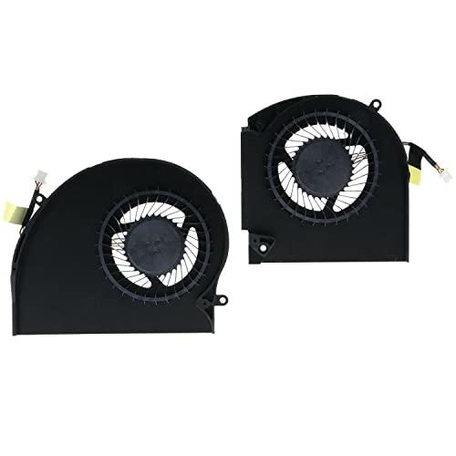 MOQIAN CPU*GPU冷却ファン交換用 Dell Alienware 17 R4 R5 P31...