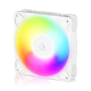 ARCTIC P12 Pro Reverse A-RGB - リバースエアフロー対応 プレミアムファン 120mm PWM ファン Y ケーブル PST 付属 回転数：500*3000 RPM0 RPM PWM 5％ 未満 対