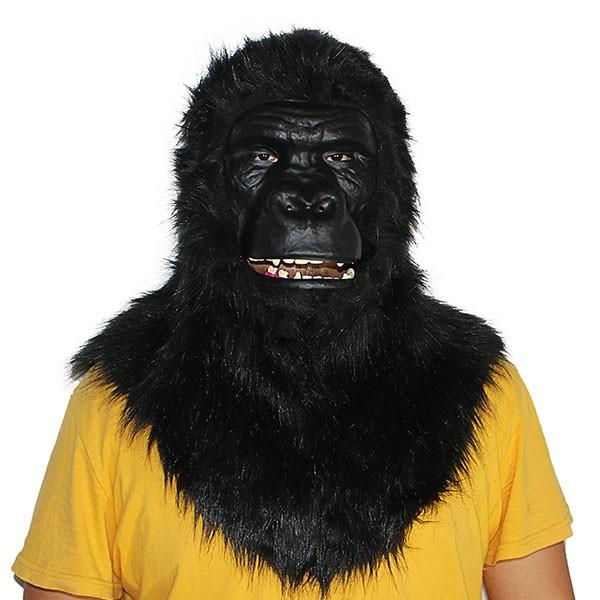 ハロウィンコスプレ ハロウィン 仮装グッズ パーティーグッズ マスク コスプレ ゴリラ 動物 ふわふ...